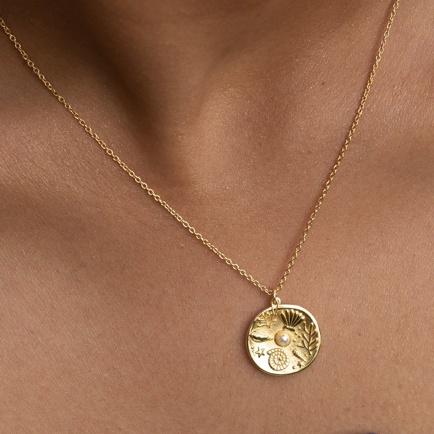 Mermaid's Coin- Necklace